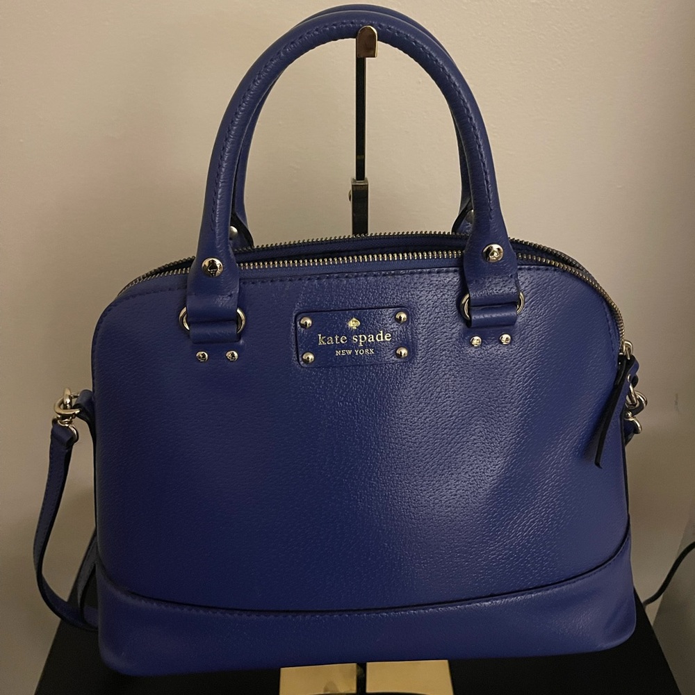 Blue Kate Spade Satchel.